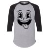 Unisex Three-Quarter Raglan Sleeve Baseball Jersey T-Shirt Thumbnail
