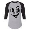 Unisex Three-Quarter Raglan Sleeve Baseball Jersey T-Shirt Thumbnail