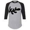 Unisex Three-Quarter Raglan Sleeve Baseball Jersey T-Shirt Thumbnail