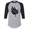 Unisex Three-Quarter Raglan Sleeve Baseball Jersey T-Shirt Thumbnail