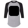 Unisex Three-Quarter Raglan Sleeve Baseball Jersey T-Shirt Thumbnail