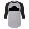 Unisex Three-Quarter Raglan Sleeve Baseball Jersey T-Shirt Thumbnail