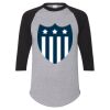 Unisex Three-Quarter Raglan Sleeve Baseball Jersey T-Shirt Thumbnail
