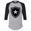 Unisex Three-Quarter Raglan Sleeve Baseball Jersey T-Shirt Thumbnail
