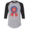 Unisex Three-Quarter Raglan Sleeve Baseball Jersey T-Shirt Thumbnail