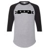 Unisex Three-Quarter Raglan Sleeve Baseball Jersey T-Shirt Thumbnail