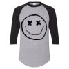Unisex Three-Quarter Raglan Sleeve Baseball Jersey T-Shirt Thumbnail