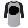 Unisex Three-Quarter Raglan Sleeve Baseball Jersey T-Shirt Thumbnail