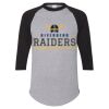 Unisex Three-Quarter Raglan Sleeve Baseball Jersey T-Shirt Thumbnail